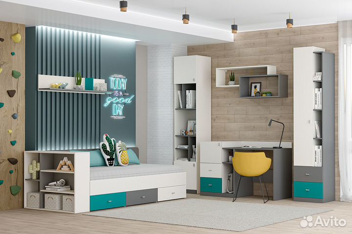 Стол с полкой, стол с ящиками, стол компьютерный