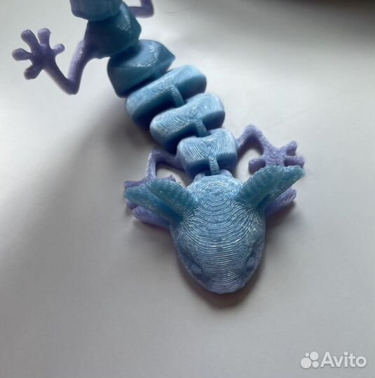 Аксолотль 3Д печать
