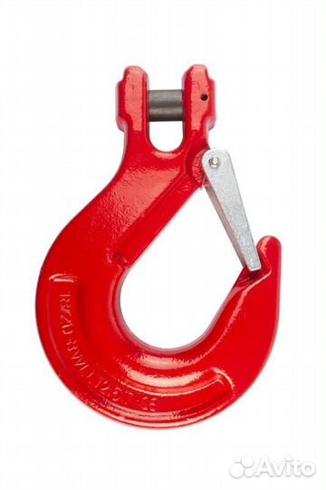 Крюк с вилочным креплением и защелкой г/п 15т