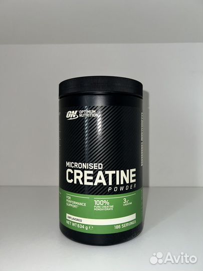 Optimum nutrition Micronized Creatine Powder 634 g
