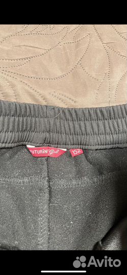 Брюки теплые для девочки 152