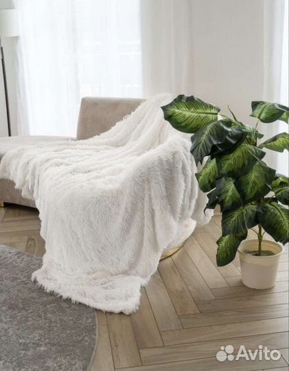 Плед пушистый