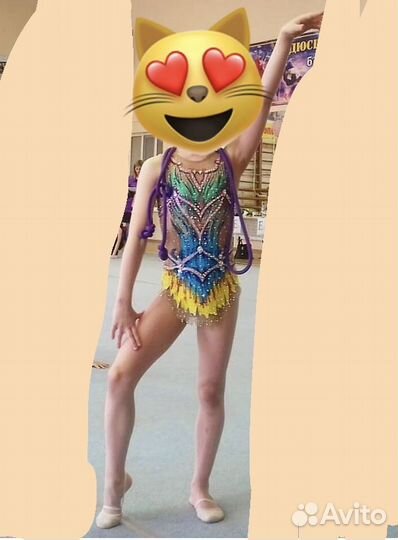 Купальник для художественной гимнастики 116-128