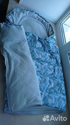 Зимний конверт в коляску