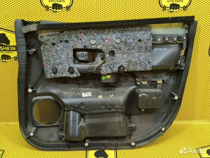 Обшивка двери карта передняя левая Mitsubishi