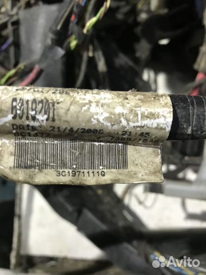 Проводка Фольксваген Пассат Б6 Passat B6 1.9