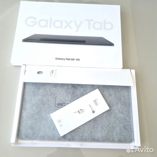Планшет Samsung Galaxy Tab S8+ 5G 128GB Graphite