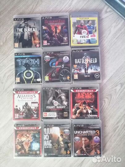 Игры диски для PS3