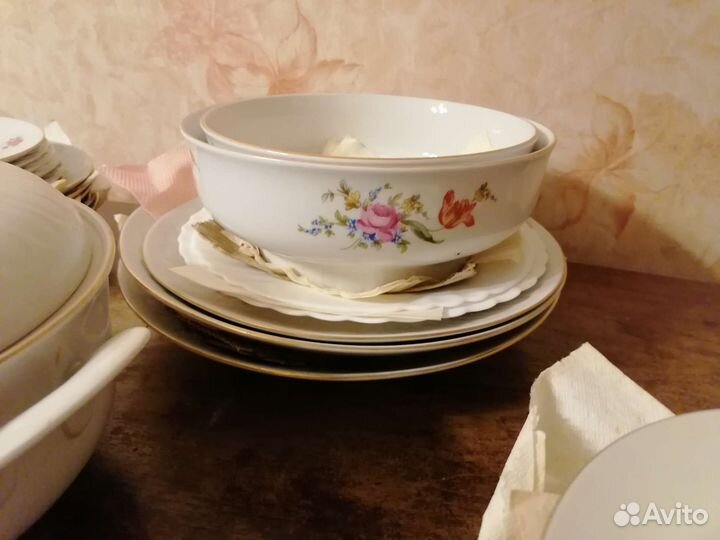 Столовый сервиз на 12 персон гдр