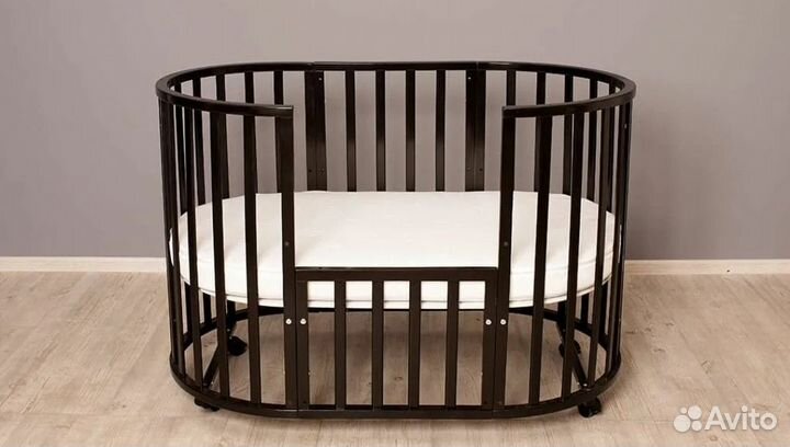 Кроватка овальная новая