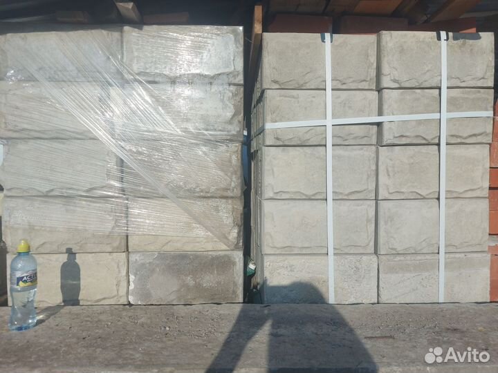 Шлакоблок облицовочный