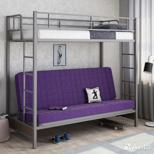 Металлическая кровать