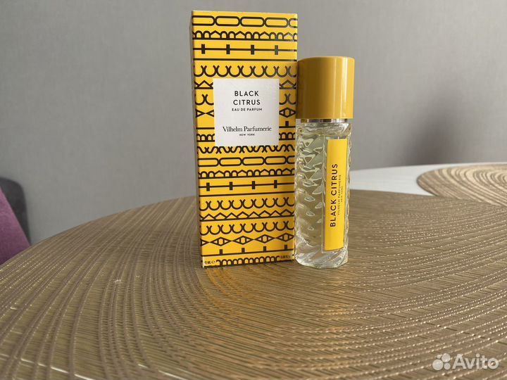 Парфюмерная вода vilhelm parfumerie black citrus