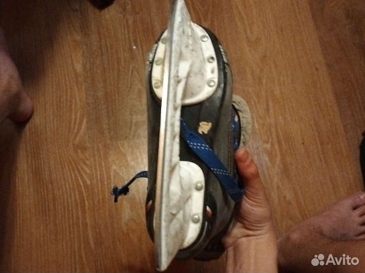 Хоккейные коньки bauer 35 размер