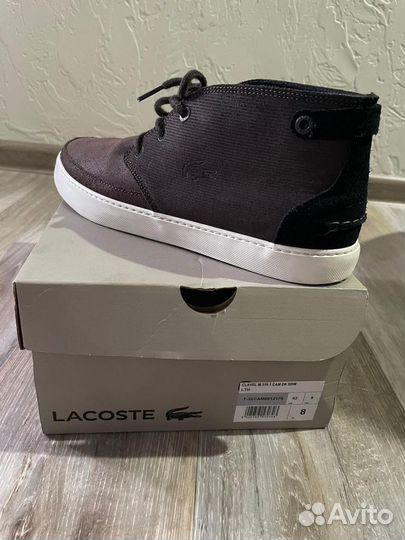Lacoste кеды мужские