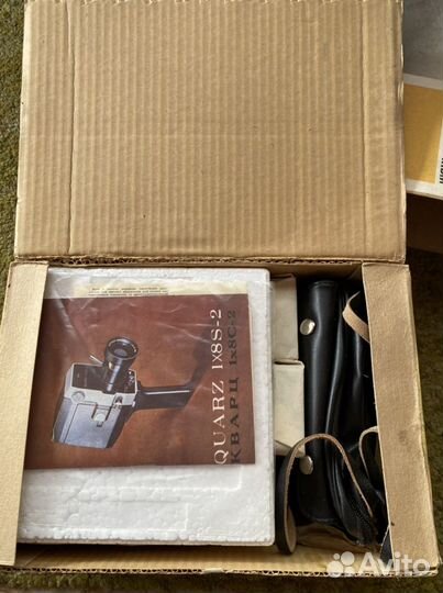 Видеокамера кварц СССР, фотоаппарат, камера