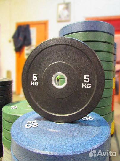 Блины бамперные (от 1,25 до 50 кг)