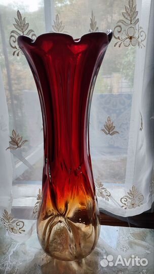 Ваза для цветов стекло