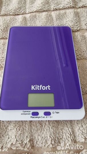 Весы кухонные новые kitfort kt 803 6