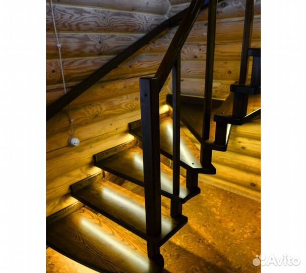 Подсветка лестницы с датчиками движения