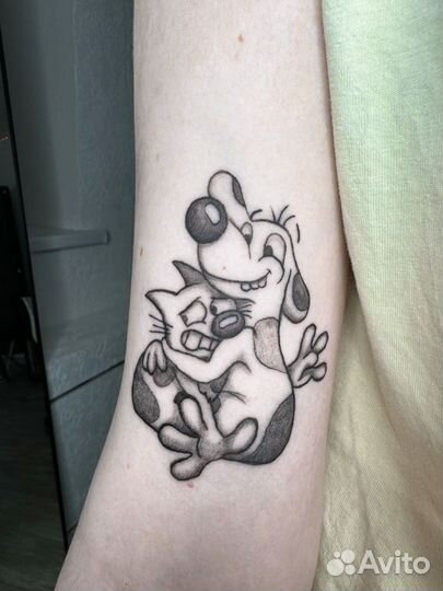 Модель для тату