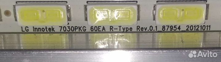 Подсветка для телевизоров lg innotek 7030pkg 60ea