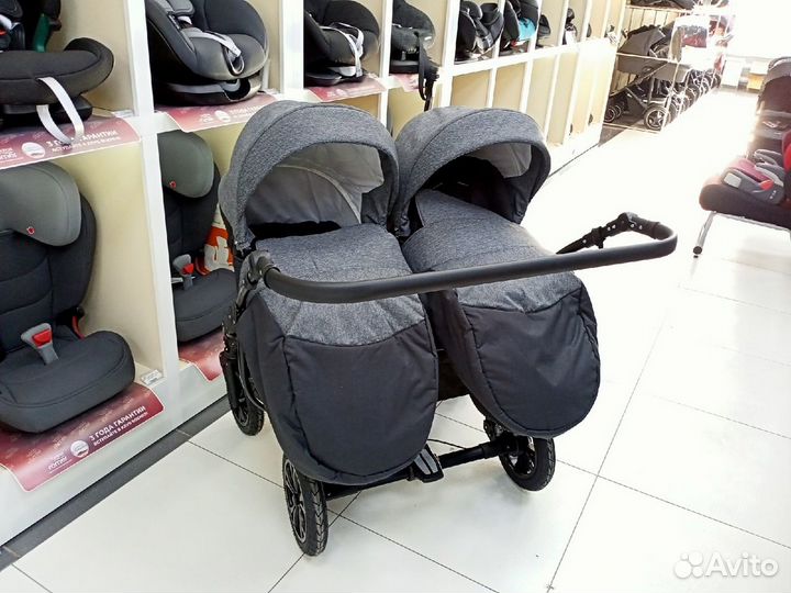 Коляска 2в1 Indigo Sharlotte Sity Duo