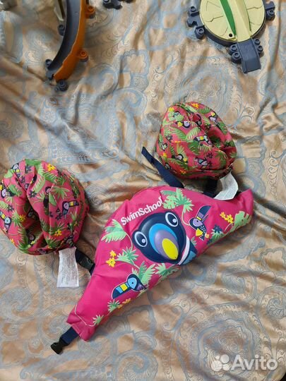 Нарукавники для плавания жилет для обучения плават