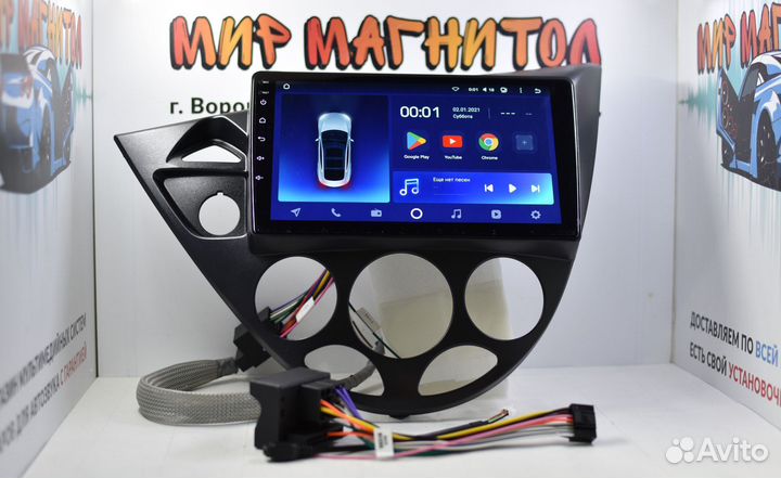 Магнитола Ford Focus 1 Teyes CC2L Plus 2/32 гб