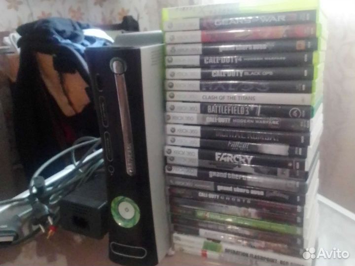 Xbox 360 с играми (прошитый на Lt.3.0)