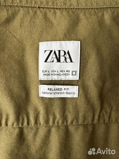 Мужская рубашка zara