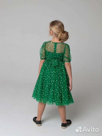 Нарядное платье для девочки на выпускной 116-134