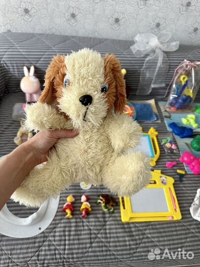 Игрушки детские пакетом много
