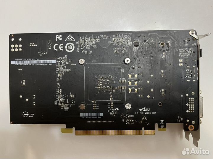 Видеокарта gtx 1050 2gb