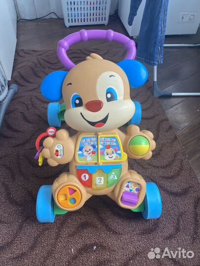 Ходунки каталка fisher price Ученый щенок