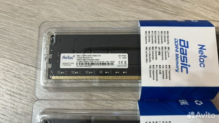 Память DDR4 Netac Basic ntbsd4P32SP-16 32gb