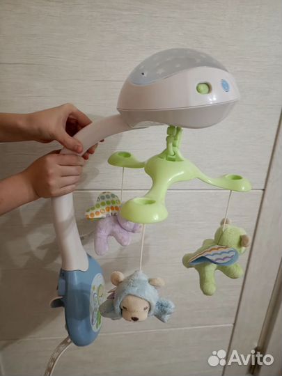 Мобиль на кроватку с проектором