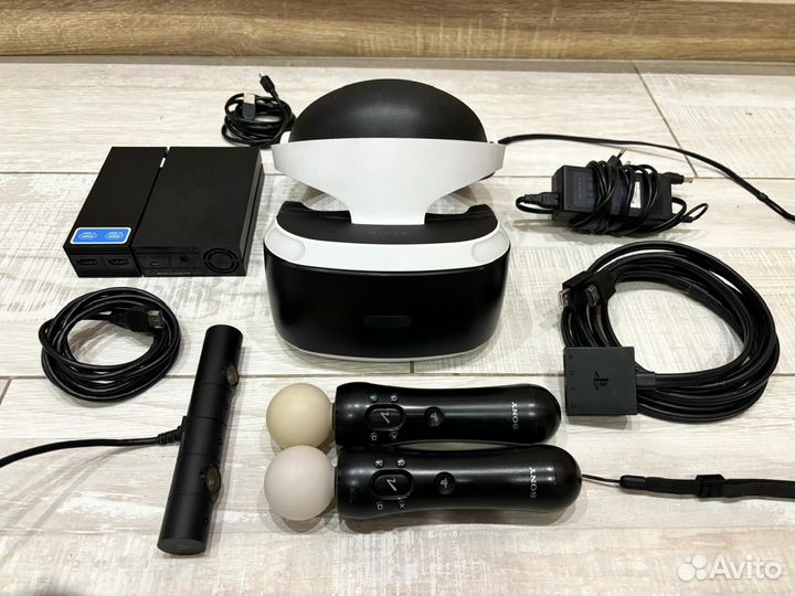 Шлем VR ps4 + мувы