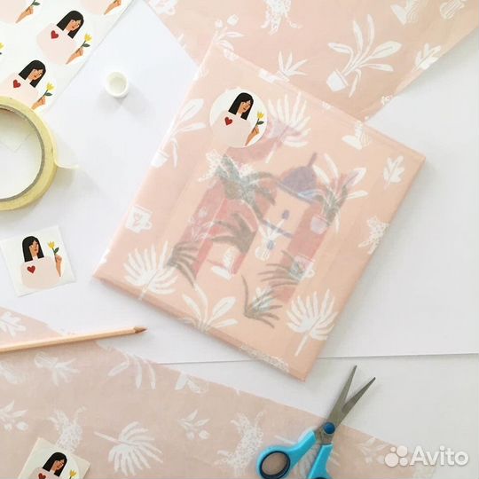 Тишью с логотипом