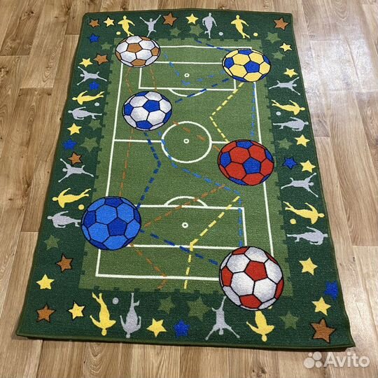 Ковер детский 1х1.5 разные дизайны на войлочной ос