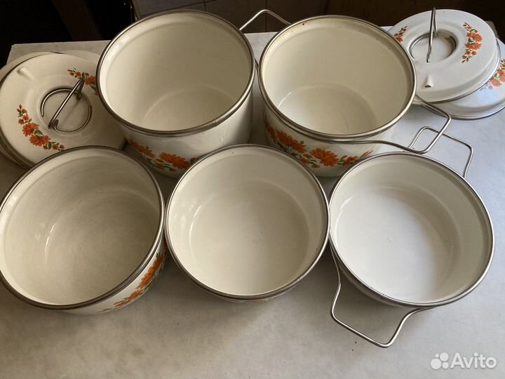 Набор кастрюль СССР