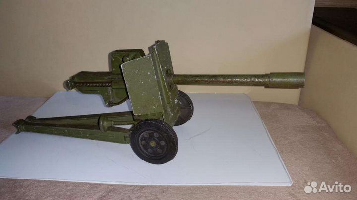 Игрушка пушка СССР