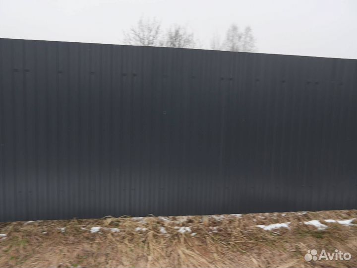 Заборы из профнастила от производителя