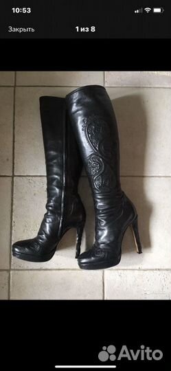 Сапоги Ermanno Scervino. Италия