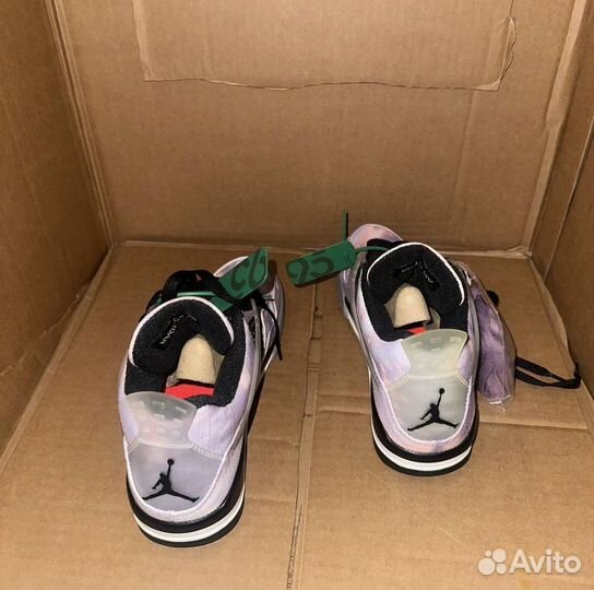 Кроссовки Nike air jordan 4 retro amethyst wave