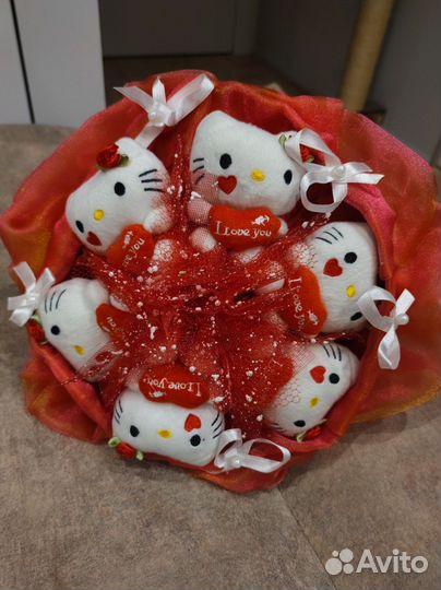 Букет из мягких игрушек