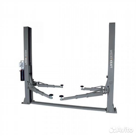 Подъемник автомобильный трехсекционные лапы