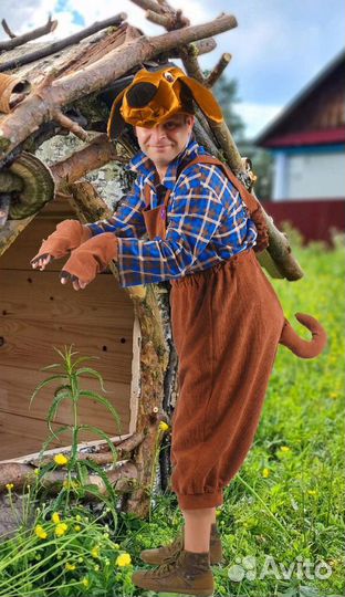 Костюм профессора, бабки, дедки, собаки