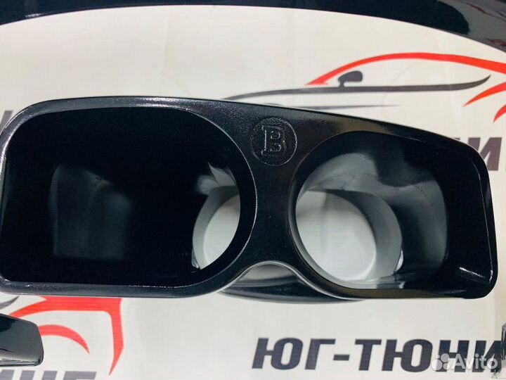 Диффузор brabus на Mercedes E 213 с насадками B