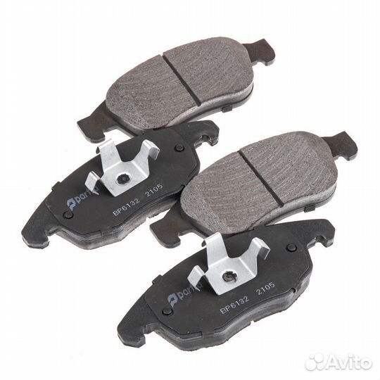 Тормозные колодки передние partra BP6132